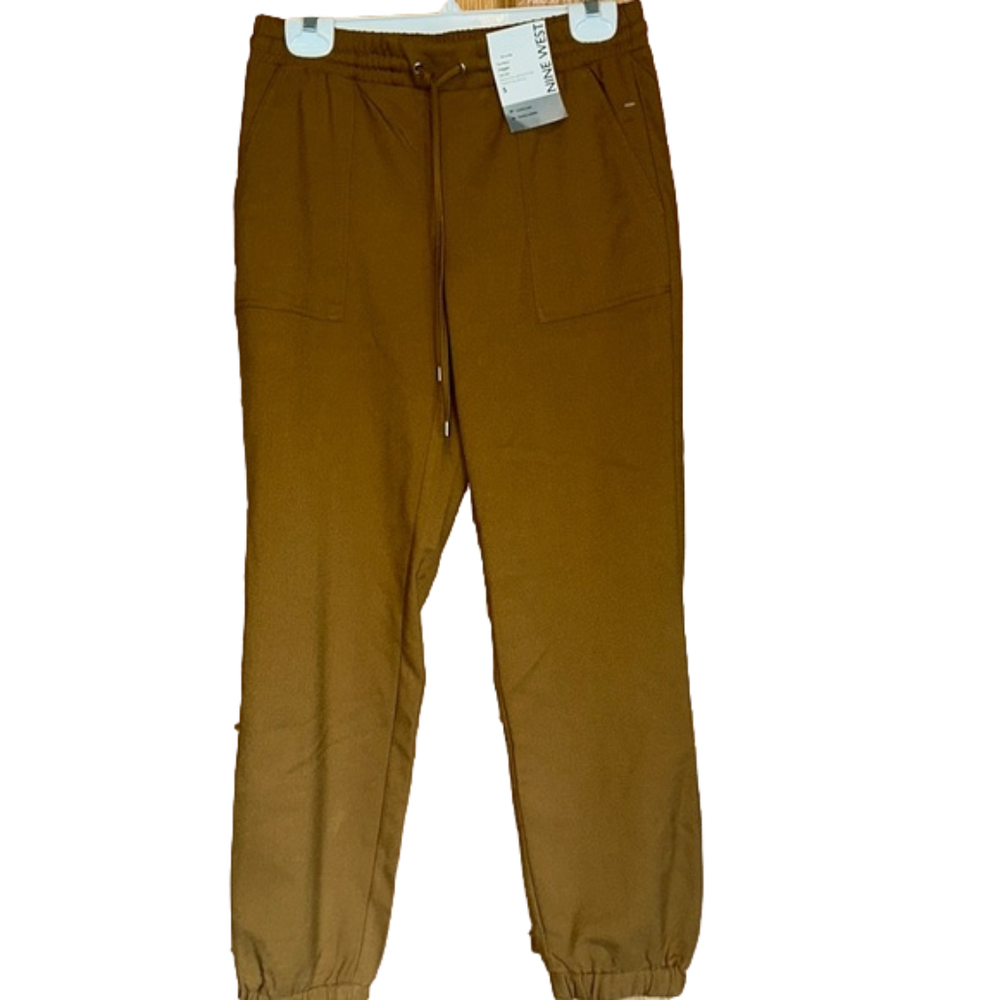 🍁 Mid rise tie waist jogger NWT - Picture 1 of 6